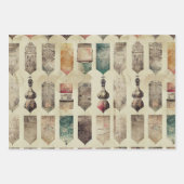 Papier à enveloppement à thème Paris Romance (Devant 2)