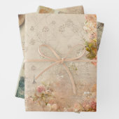 Papier à enveloppement à thème Paris Romance (En situation)