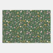 Papier à enveloppement cadeau de jardin de Brigitt (Devant 3)