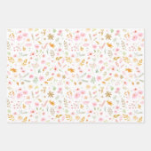 Papier à enveloppement cadeau de jardin de Brigitt (Devant)