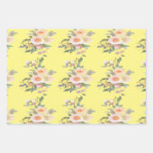 Papier à enveloppement de bouquet de fleurs (Devant 3)