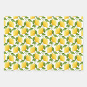 Papier à enveloppement de citrons (Devant 2)