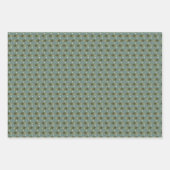 Papier à enveloppement de la forêt de flocon de ne (Devant 2)