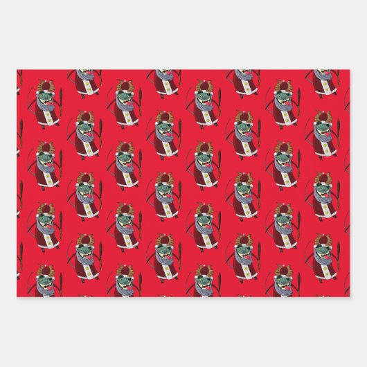 Papier à enveloppement Krampus (Devant 3)