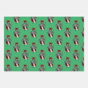 Papier à enveloppement Krampus