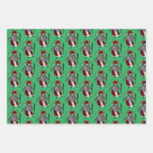 Papier à enveloppement Krampus (Devant)