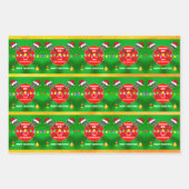 Papier à enveloppement LACROSSE personnalisé, Noël (Devant 2)