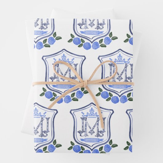 Papier à enveloppement monographique de la Sainte (En situation)