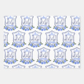 Papier à enveloppement monographique de la Sainte (Devant)