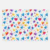 Papier à enveloppement multicolore vibrant (Devant 2)