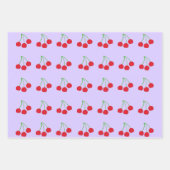 Papier à enveloppement multipack de cerises (trois (Devant)