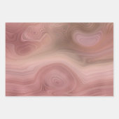 Papier à enveloppement plat 3 Roses à soufflage (Devant 2)