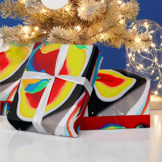 Papier à enveloppement populaire de luxe cadeau (Vacances)