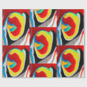 Papier à enveloppement populaire de luxe cadeau (Plat)