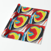 Papier à enveloppement populaire de luxe cadeau (Déroulé)