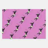 Papier à enveloppement pour filles de golf (Devant 3)