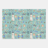 Papier à enveloppement pour thème nautique (Devant 3)