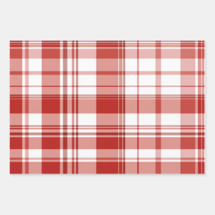 Papier à enveloppement rouge 3-pack