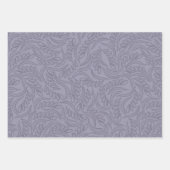 Papier à enveloppement violet - Feuille plate Ense (Devant 3)