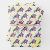 Papier à envelopper - Anniversaire des petits enfa (En situation)