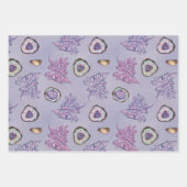 Papier à envelopper avec Motif Crystal et Geode (Devant 2)