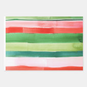 Papier à envelopper - bandes de peinture (Devant 2)