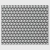 Papier à envelopper cadeau de football (Plat)