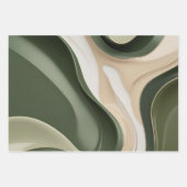 Papier à envelopper dans un graphique abstrait élé (Devant 2)