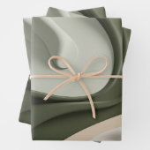 Papier à envelopper dans un graphique abstrait élé (En situation)