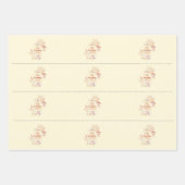 Papier à envelopper de tissus Joyeuses larmes (Devant 3)