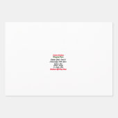 Papier à envelopper Designer - Feuilles d'envelopp (Devant 2)