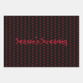 Papier à envelopper d'Halloween de saison (Devant 3)