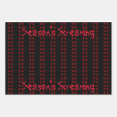 Papier à envelopper d'Halloween de saison (Devant 2)