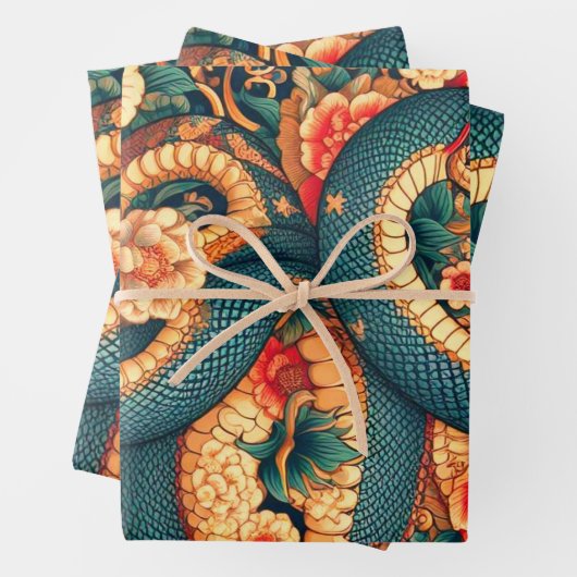 Papier à envelopper Feuille plate de 3 (En situation)