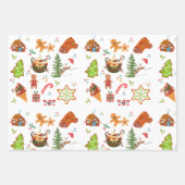 Papier à envelopper Feuille plate de 3 (Devant 3)