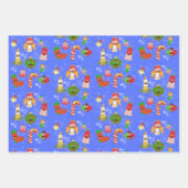 Papier à envelopper Feuille plate de 3 (Devant 2)