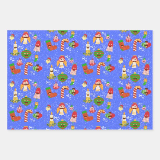 Papier à envelopper Feuille plate de 3 (Devant 2)