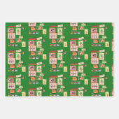 Papier à envelopper Feuille plate de 3 (Devant)