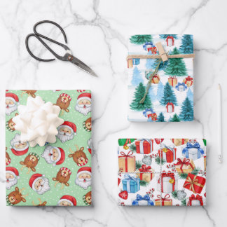 Papier à envelopper Feuille plate de 3