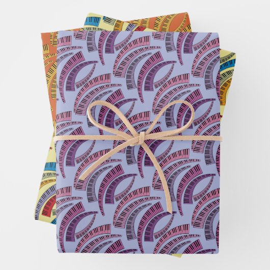 Papier à envelopper Feuille plate de 3 (En situation)