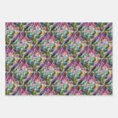 Papier à envelopper Feuille plate de 3 (Devant)