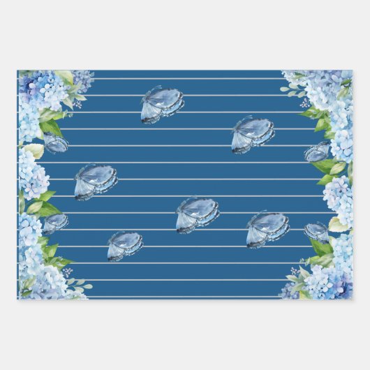 Papier à envelopper Feuille plate de 3 (Devant)