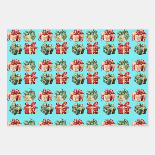 Papier à envelopper Feuille plate de 3 (Devant 2)