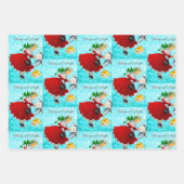 Papier à envelopper Feuille plate de 3 (Devant)