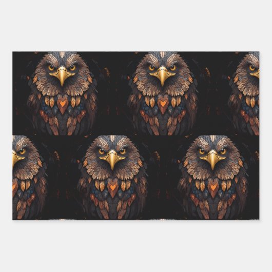 Papier à envelopper Feuille plate de 3 (Devant 2)