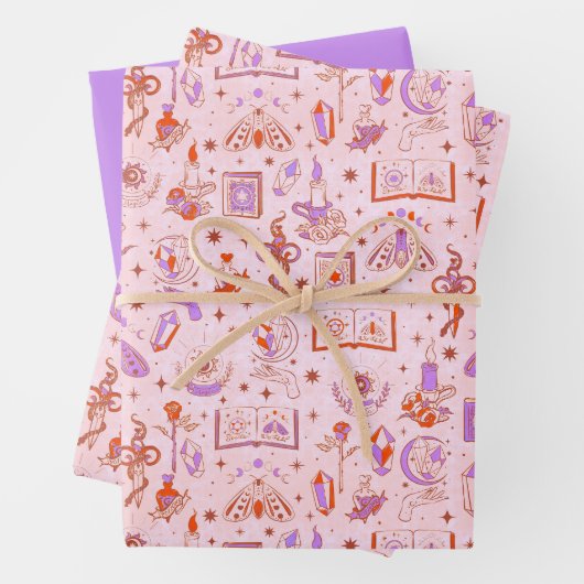 Papier à envelopper Feuille plate de 3 (En situation)