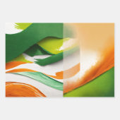 Papier à envelopper Feuille plate de 3 (Devant)