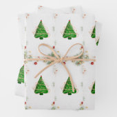 Papier à envelopper Feuille plate de 3 (En situation)