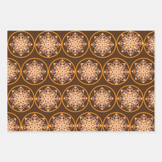 Papier à envelopper Feuille plate de 3 (Devant)