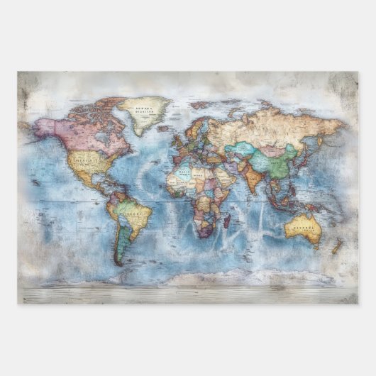 Papier à envelopper Feuille plate de 3 (Devant 3)